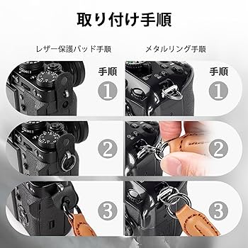 Amazon | [VOVMOEYA] カメラストラップ、ハンドストラップ